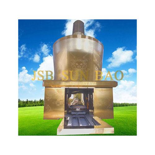 Incinerador mortuorio - DPA - Shandong Jinshanbao Environmental Protection Equipment Co., Ltd. - de desechos / de acero inoxidable