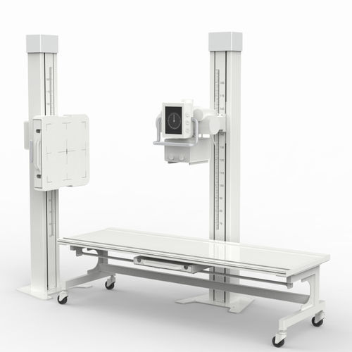 Sistema de radiografía digital - DR-100A - Suzhou Genray Technology - para radiografía polivalente / con mesa móvil / con Bucky en el suelo