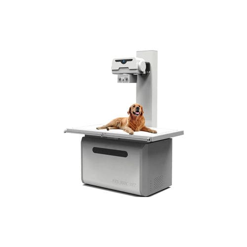Sistema de radiografía veterinaria digital - PRC VET 300C - Suzhou Genray Technology - con mesa