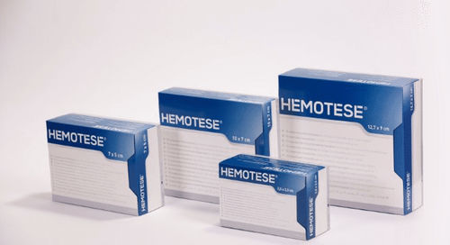 Agente hemostático pad - HEMOTESE® - Symatese