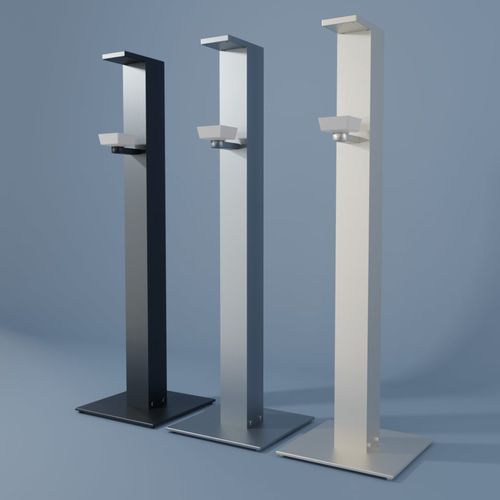 Dispensador de solución hidroalcohólica de suelo - Asepta - Mtg Gmbh - manual
