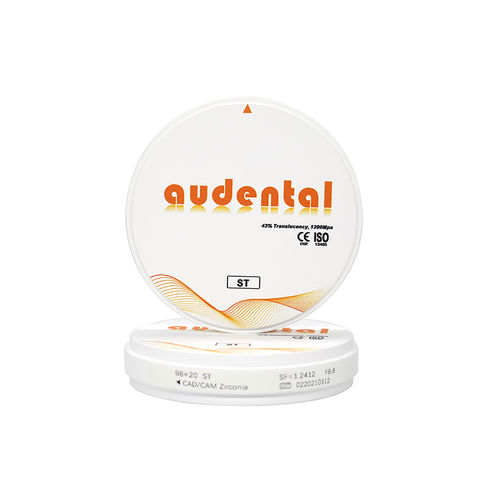 Material dental de circona - ST - Audental Bio-Material Co., Ltd - para puente dental / para corona / para inlays dentales