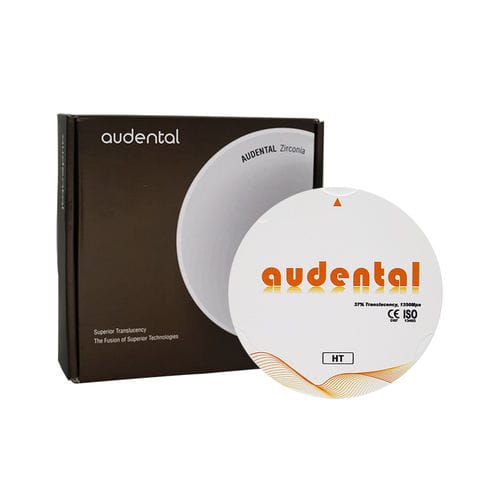 Material dental de circona - HT  - Audental Bio-Material Co., Ltd - para puente dental / para pilar de implante / para corona