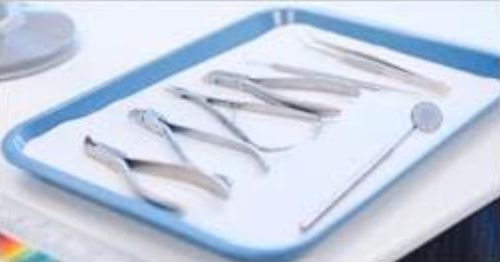 Bandeja para instrumental de metal - 66140552 series - Sterifit