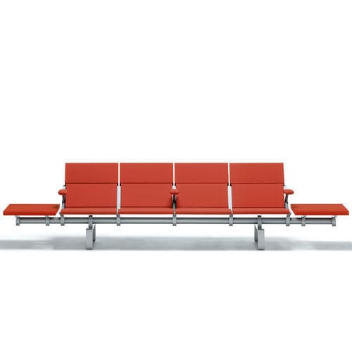 Asiento con estructura modular para sala de espera - MASTER SOFT - IMAT - con reposabrazos / con mesa / ergonómico