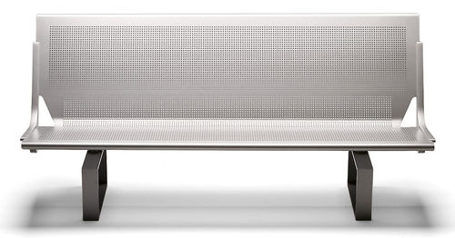 Asiento con estructura modular para sala de espera - REPOSO - IMAT - con mesa / ergonómico