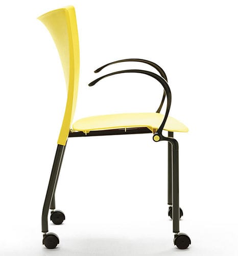 Silla para sala de espera - ARGENTA - IMAT - con reposabrazos / ergonómica
