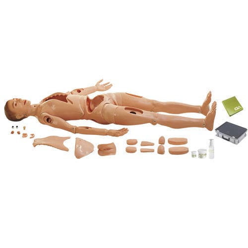 Maniquí de prácticas para atención general - CLA 3 - Coburger Lehrmittelanstalt - de inyección / para traqueotomía / de perfusión