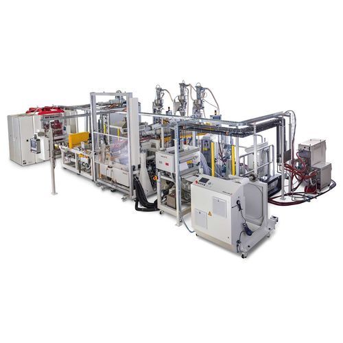 Sistema de recubrimiento con film plástico - COLLIN Lab & Pilot Solutions GmbH - para I+D / de pie