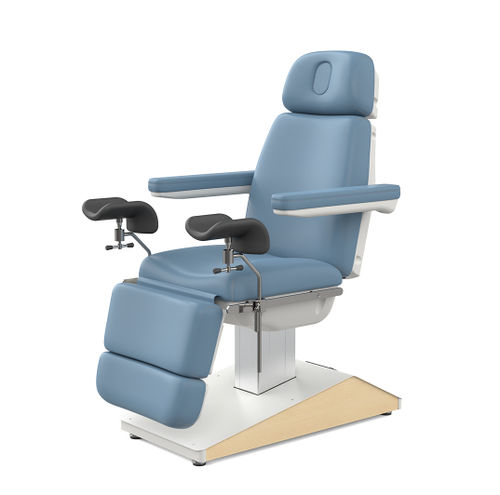 Sillón para tratamiento eléctrico - TT-540 - Jiangsu Sintang Health & Technology - de 5 secciones / de altura variable / con reposapiernas