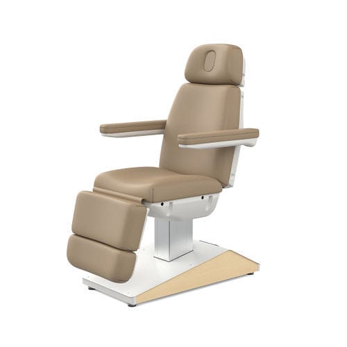 Sillón para tratamiento eléctrico - TT-530 - Jiangsu Sintang Health & Technology - de 5 secciones / de altura variable / con reposapiernas
