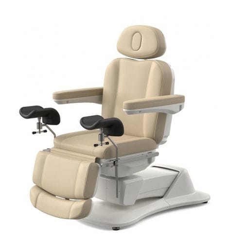 Sillón de reconocimiento cuidados de estética - Morley-441B - Jiangsu Sintang Health & Technology - eléctrico / de altura variable / con respaldo regulable
