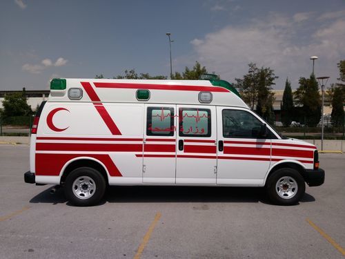 Furgón ambulancia - GMC Savana - eos ambulance - tipo II / con 4 camillas / con oxigenoterapia