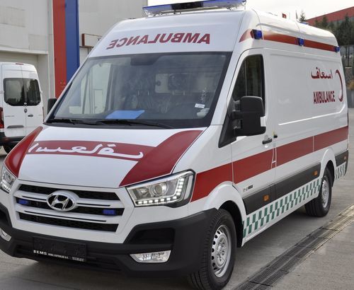 Furgón ambulancia - Hyundai H350  - eos ambulance - con 4 camillas / con oxigenoterapia