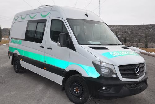 Unidad móvil hospitalaria funeraria - eos ambulance - de transporte / furgoneta / refrigerada