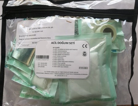 Kit médico de parto - eos ambulance - de emergencia / para maternidad / para bebé