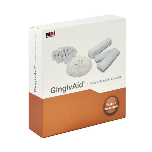 Sustituto óseo sintético - GingivAid&reg; - Maxigen Biotech - para cirugía dental / gránulos / pasta