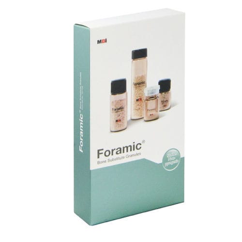 Sustituto óseo sintético - Foramic® - Maxigen Biotech - para cirugía ortopédica / gránulos