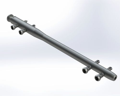 Clavo intramedular para fémur - AS.ARN.404 - Ases Orthopedics - fijación proximal / fijación diafisaria / de titanio