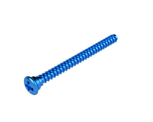 Tornillo de compresión ósea genérico - 2T1-12221504 - Ases Orthopedics - bloqueado / cortical