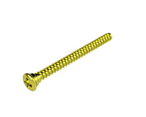 Tornillo de compresión ósea genérico - 2T1-11042012 - Ases Orthopedics - bloqueado / cortical