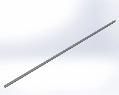 Varilla ortopédica de Kirschner - Trocar Tipped - Ases Orthopedics - no reabsorbible