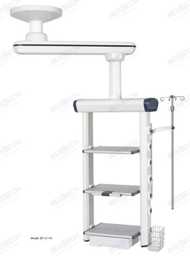 Brazo de distribución de techo - BT-26-1H - Bestech Technologies Co., Ltd - para cuidados intensivos / para quirófano / de brazo simple
