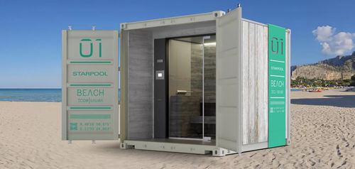 Sauna cabina - I.Con - Starpool - de piedras de sauna