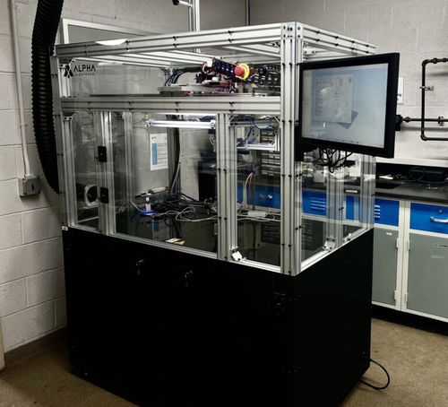 Impresora 3D médico - MKII.quad-500 - Alpha Additive Llc - de pie