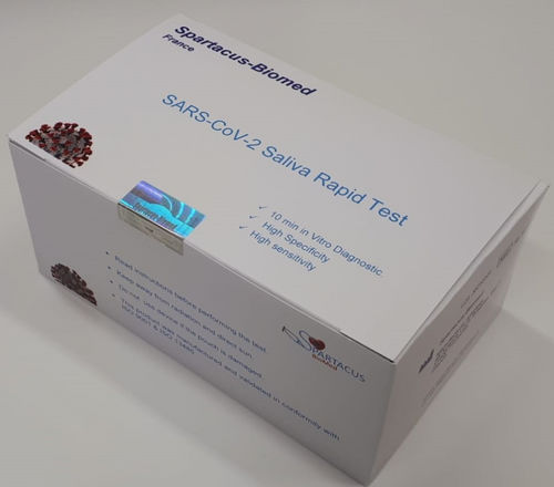 Prueba rápida para enfermermedades infecciosas - Spartacus-biomed - para virus / SARS-COV-2 / de saliva
