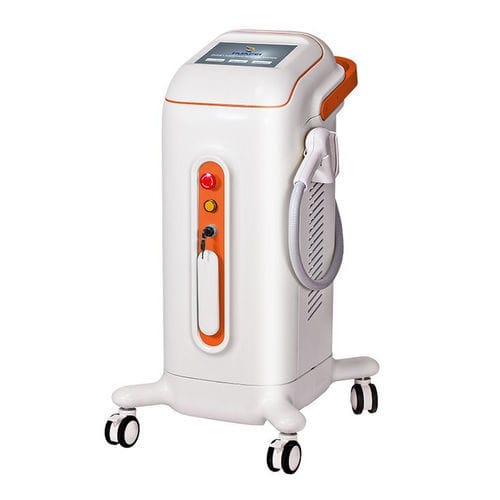 Láser para depilación - HF-108B PLUS - Guangzhou Huafei Tongda Technology Co., Ltd - diodo / en carro / milisegundo