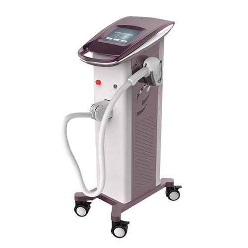 Láser para depilación - HF- 501D - Guangzhou Huafei Tongda Technology Co., Ltd - diodo / en carro / milisegundo