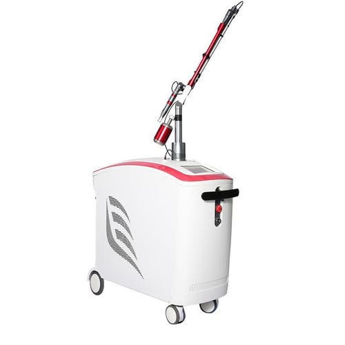 Láser para la eliminación de tatuajes - Guangzhou Huafei Tongda Technology Co., Ltd - Nd:YAG / en carro / de picosegundo