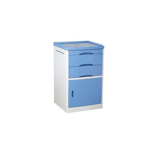 Mesa de cabecera con armario - BC-03 - BEWATEC Medical Equipment Co., Ltd - con cajones