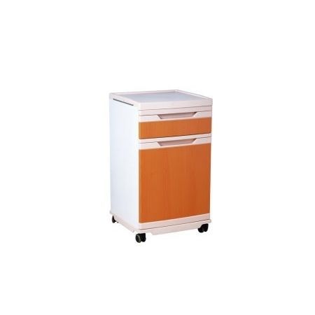 Mesa de cabecera con ruedas - BC-06 - BEWATEC Medical Equipment Co., Ltd - con armario / con cajones