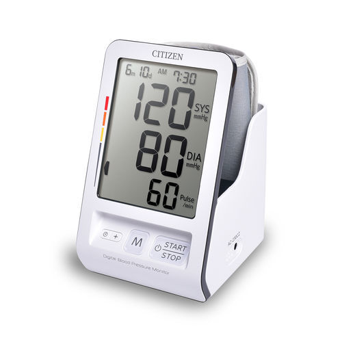 Tensiómetro electrónico automática - CH-456 - Citizen Systems Europe - oscilométrica / con batería recargable / con manguito para adulto
