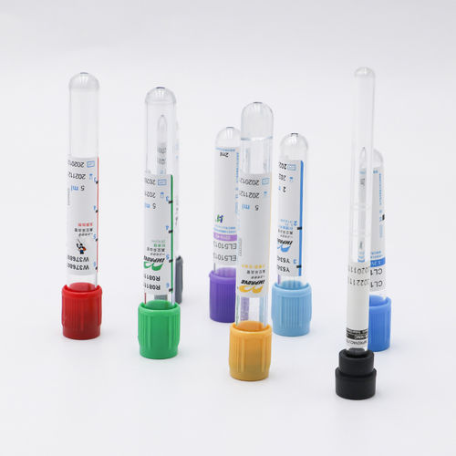 Tubo de extracción de laboratorio - HuiQuan Medical Equipment Co., Ltd. - cilíndrico / de sangre / de vacío