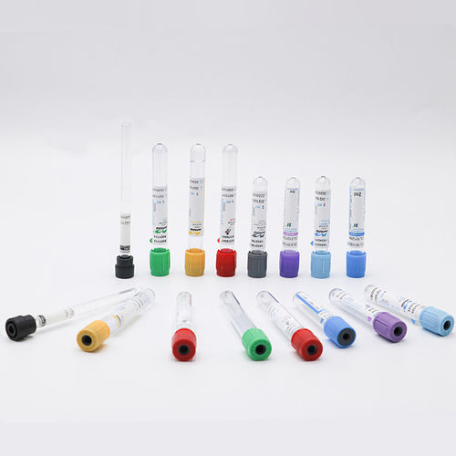 Tubo de extracción de laboratorio - HuiQuan Medical Equipment Co., Ltd. - cilíndrico / de sangre / de vacío