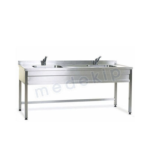 Fregadero quirúrgico 2 unidades - MED 1050 – 1067 - Medekip Medical - de acero inoxidable