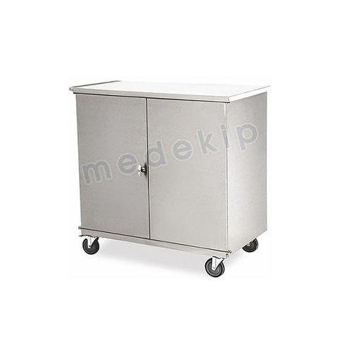 Carro de esterilización - MED 1200 - 1202 - Medekip Medical - de uso general / para transporte / de acero inoxidable