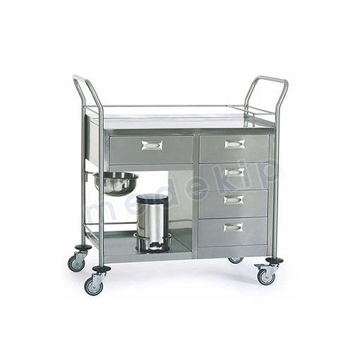 Carro para apósitos - MED 1250 - 1252 - Medekip Medical - médico / de uso general / de acero inoxidable