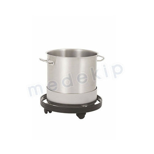 Papelera de acero inoxidable - MED 1650 - 1651 - Medekip Medical - con ruedas