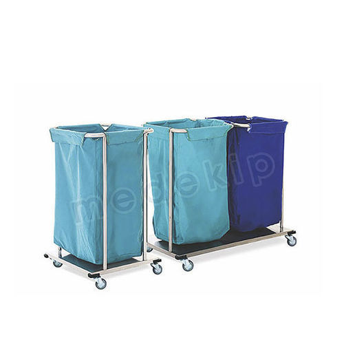 Carro para bolsas para ropa sucia - MED 2058 - 2063 - Medekip Medical - médico / de transporte / con puerta