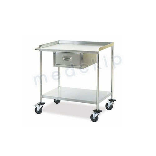 Mesa de trabajo - MED 1175 - 1178 - Medekip Medical - rectangular / con ruedas / con cajones