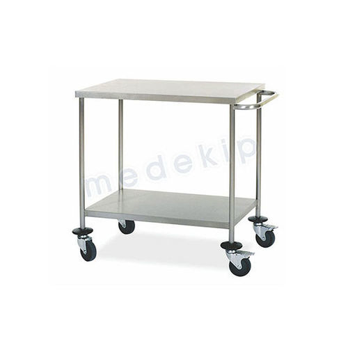 Carro médico - MED 1225 - 1228 - Medekip Medical - de uso general / 2 estantes / móvil