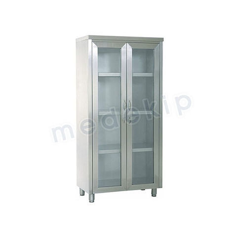 Armario para sala de operaciones - MED 1135 - 1136 - Medekip Medical - con estante / de acero inoxidable / gris