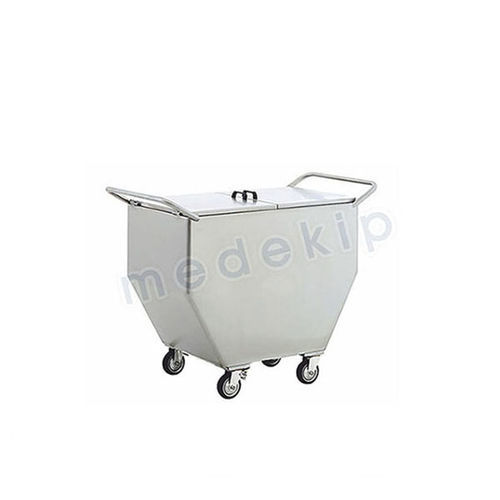 Carro médico - MED 2190 - 2195 - Medekip Medical - para desechos / móvil / plegable