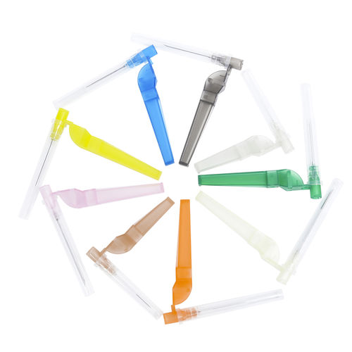 Aguja estériles - DN1812S - Jiangsu Fosafe Medical Technology - de seguridad / hipodérmica / 18 G