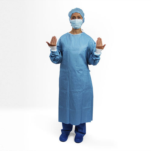 Bata quirúrgica unisex - Plush™ Reinforced  - ISOL8 Healthcare - XXL / L / M