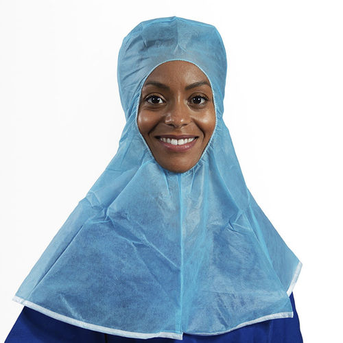 Gorro médico integral - IS8HB07 - ISOL8 Healthcare - de polipropileno / desechable / de tejido no tejido